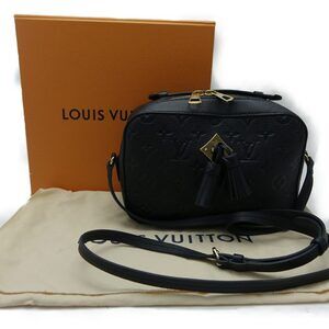Louis Vuitton Shoulder Bag Empreinte Saintonge Noir Black